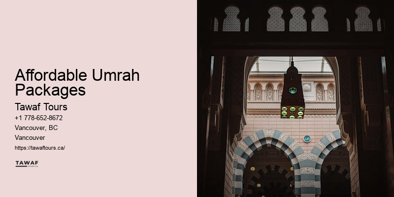 Vancouver to Mecca Umrah tour packages