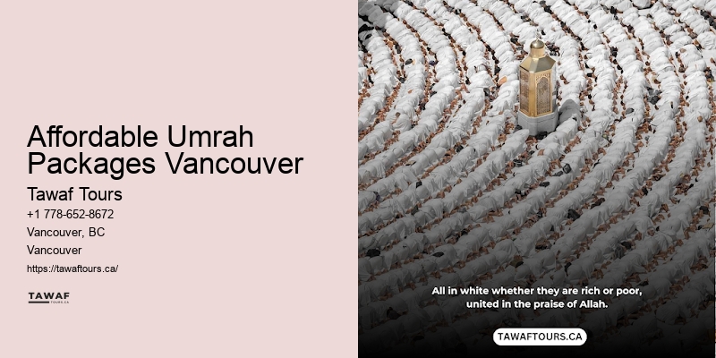 Umrah Packages Vancouver tours