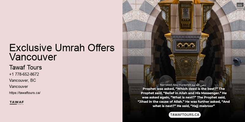 Vancouver Umrah Trekking Tour Packages