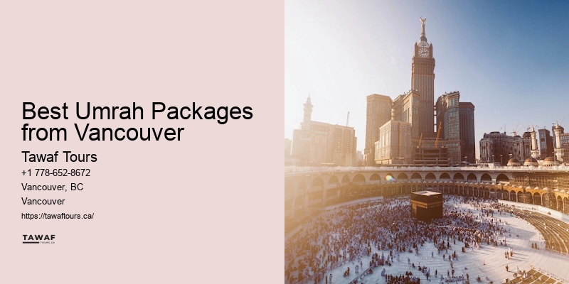Customized Umrah packages Vancouver