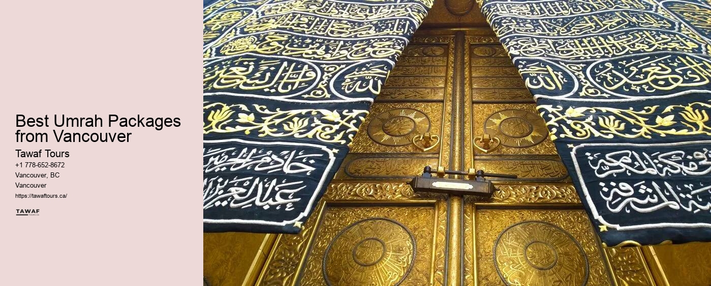 Best Umrah Packages from Vancouver