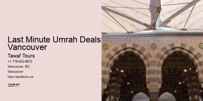 Vancouver Umrah travel specials to Mecca