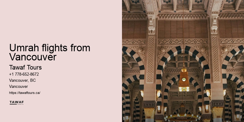 Umrah Packages Vancouver deals to Mecca
