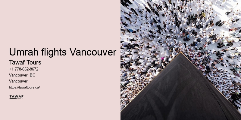 Umrah Tours from Vancouver specials to Mecca