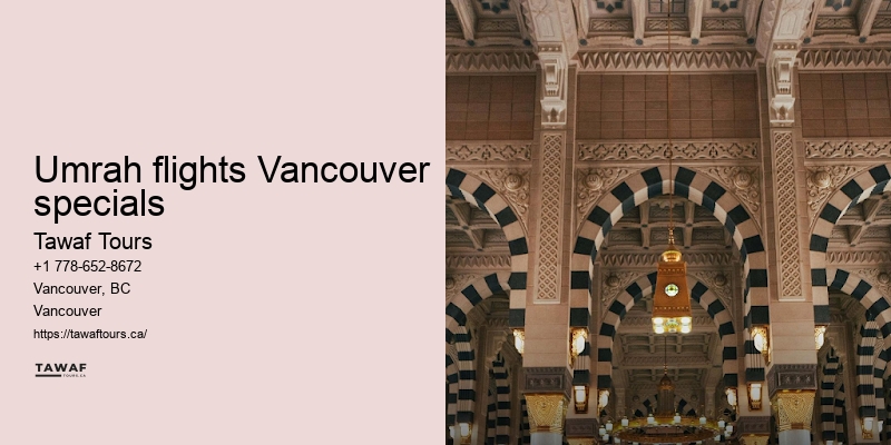 Umrah travel deals Vancouver to Mecca
