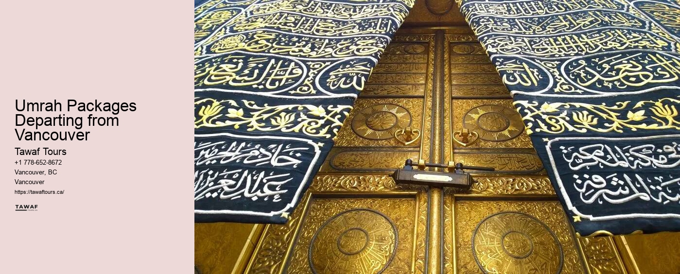 Umrah Packages Departing from Vancouver