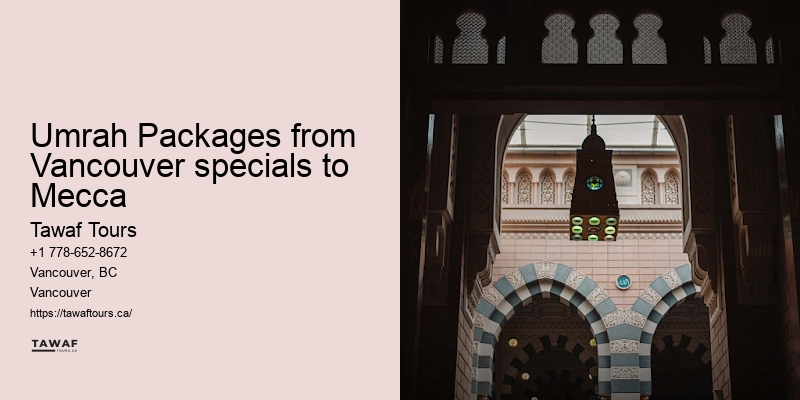 Affordable Umrah travel packages Vancouver