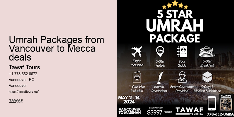 Umrah Packages with Flight and Visa
