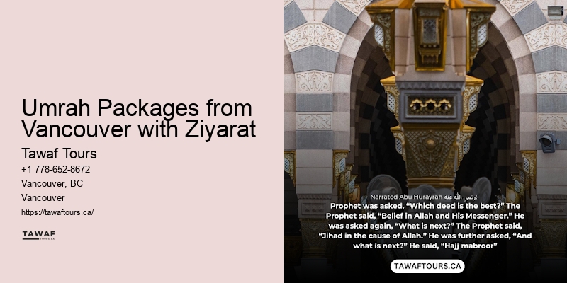 Vancouver Umrah 4-star Packages