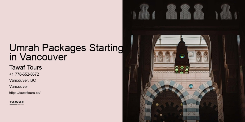 Umrah Packages Departing from Vancouver