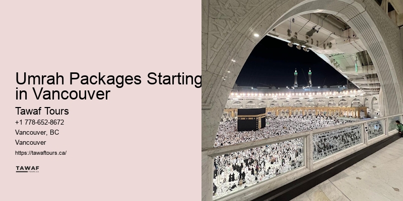 Umrah Packages from Vancouver Airport