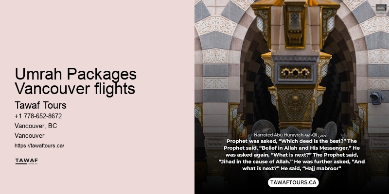 Vancouver Umrah travel