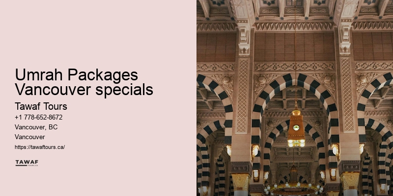 Vancouver Umrah group tour deals