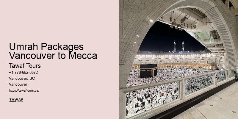 Umrah Packages Vancouver specials