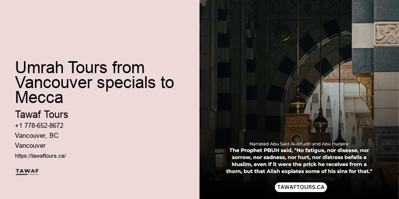 Umrah Vancouver Deals