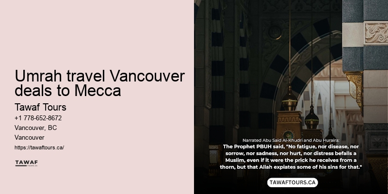 Umrah Vancouver Special Offers