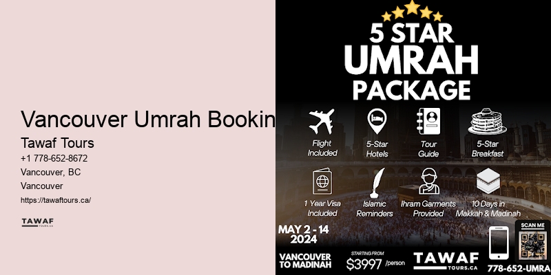 Best Umrah Packages from Vancouver
