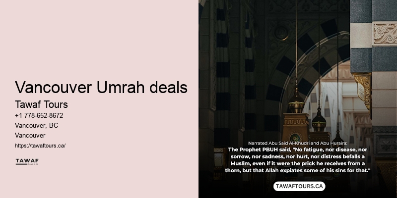 Umrah Packages Including Pilgrimage Tours Vancouver