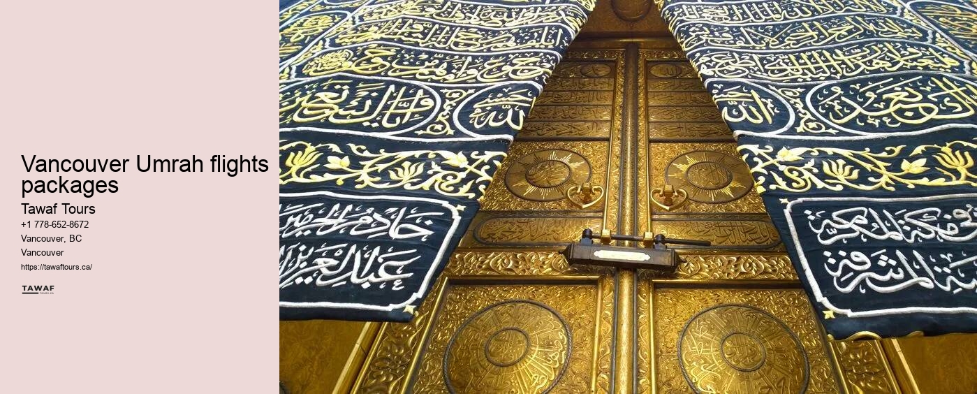 Vancouver Umrah flights packages