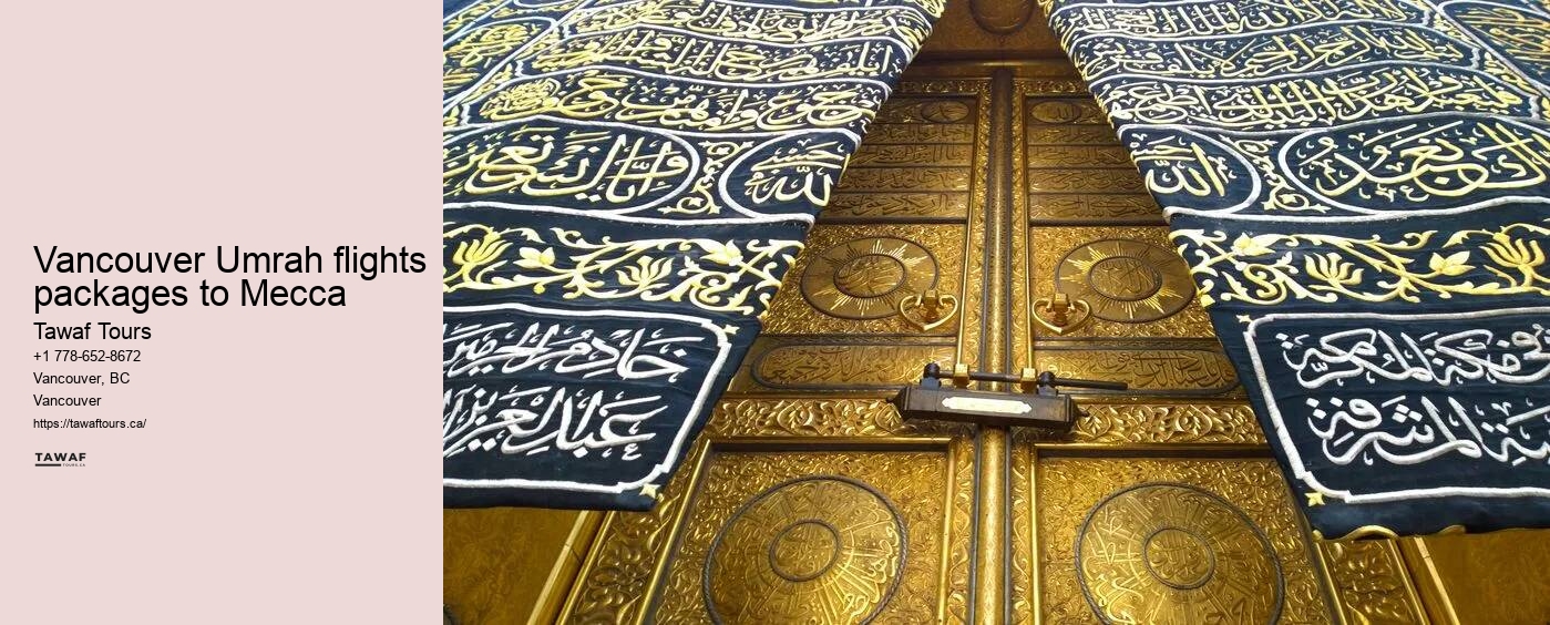 Vancouver Umrah flights packages to Mecca