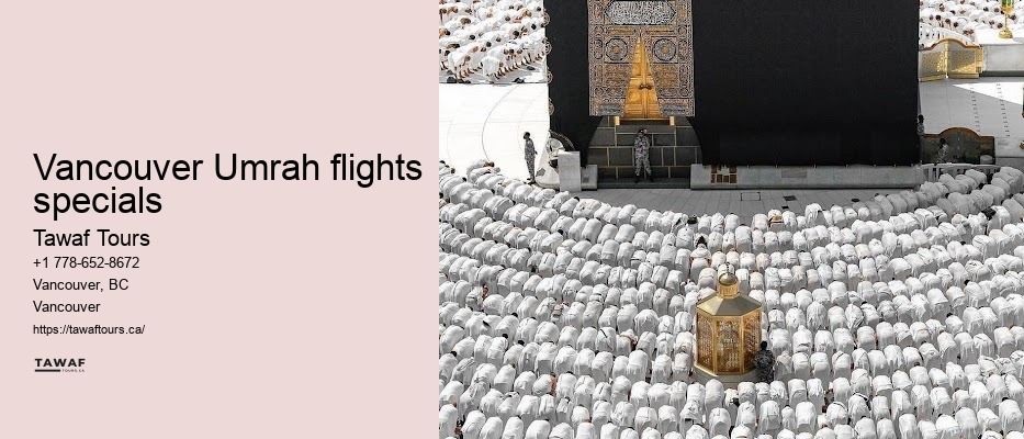 Vancouver to Mecca Umrah flights
