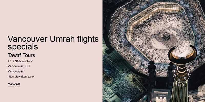 Umrah travel insurance Vancouver costs