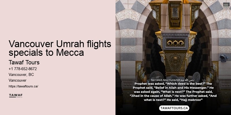 Umrah Packages with Ziyarat Vancouver