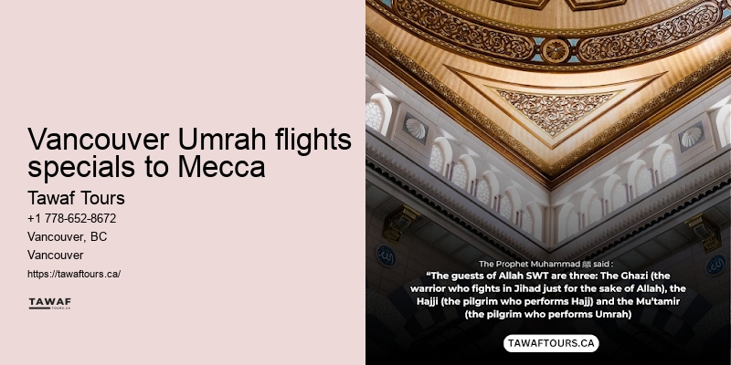 Personalized Umrah Itinerary Planning