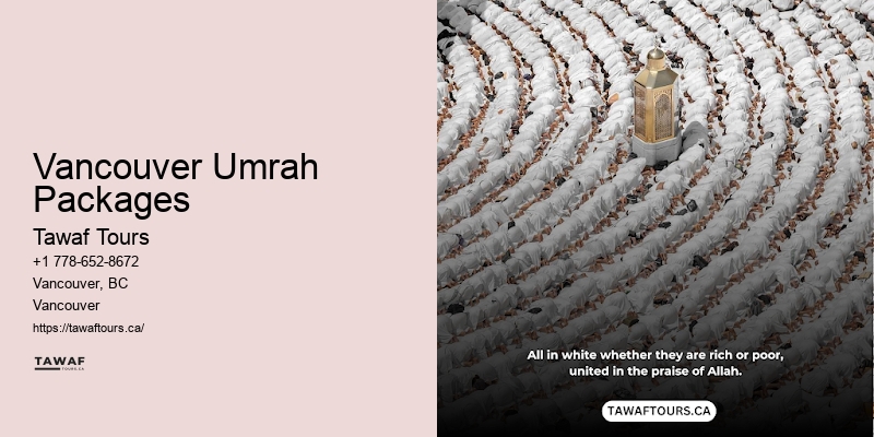 Affordable Umrah Packages from Vancouver