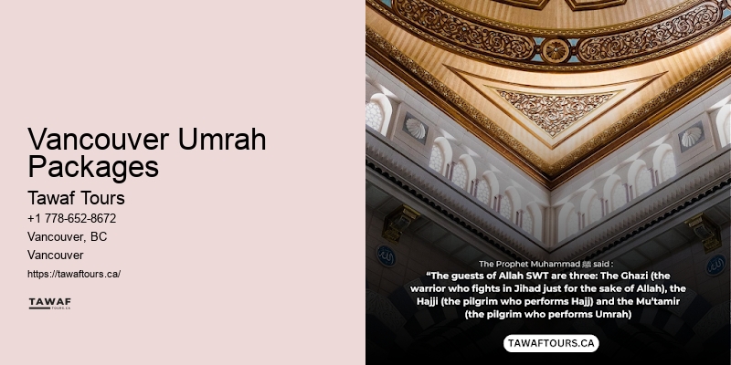 Vancouver Umrah Spa Retreat Packages