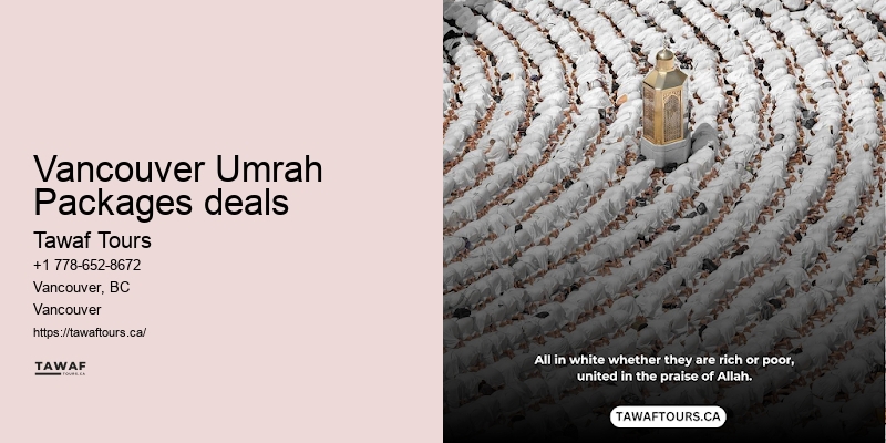 Vancouver Umrah Packages for Couples