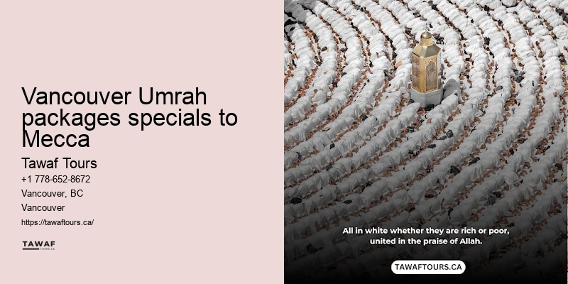 Umrah Packages Including Transfers Vancouver