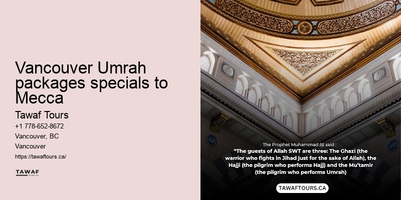 Umrah Packages Vancouver tours