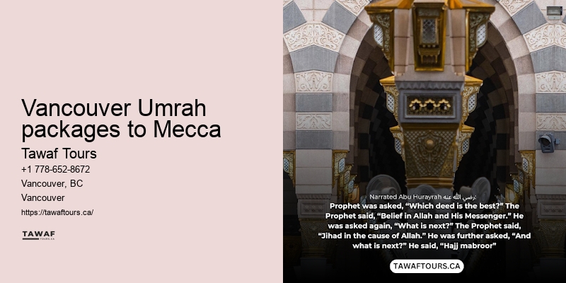 Umrah Packages Vancouver Early Bird