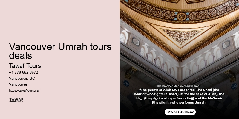 Umrah Packages with 4-star Hotels Vancouver