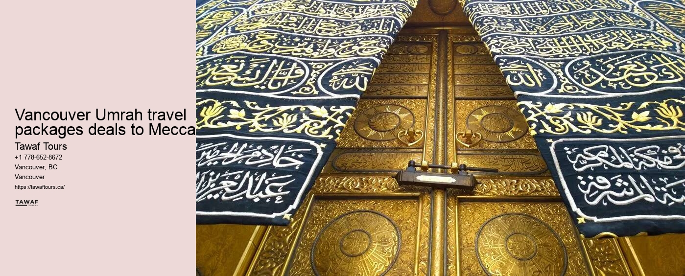 Vancouver Umrah travel packages deals to Mecca