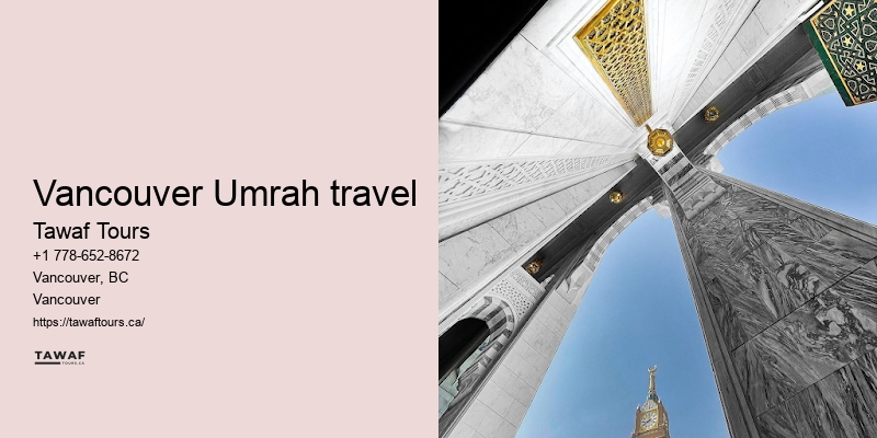 Umrah Packages with Meals Vancouver