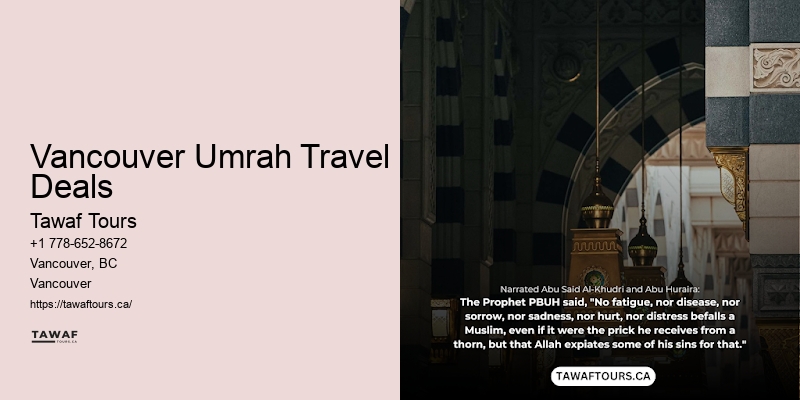 Umrah Packages Including Historical Tours Vancouver