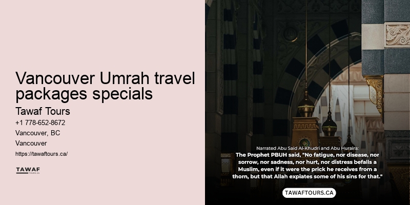 Umrah Packages Including Boutique Hotels Vancouver
