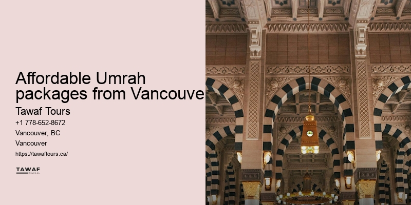 Vancouver Umrah pilgrimage travel