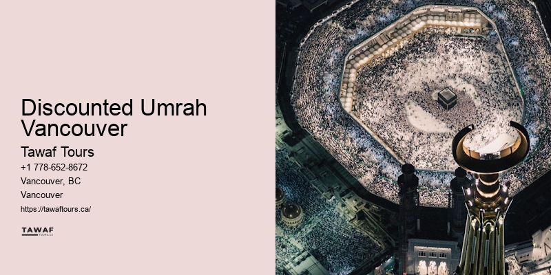 Vancouver Umrah travel discounts