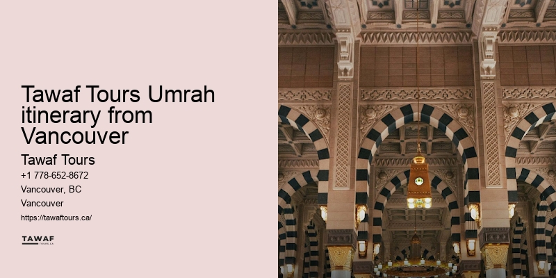 Tawaf Tours Vancouver Umrah specials