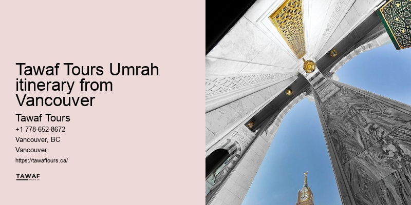 Tawaf Tours Umrah accommodation Vancouver