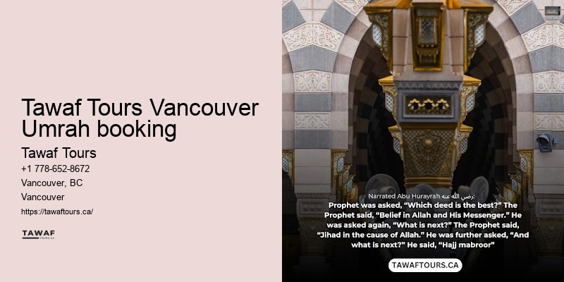 Vancouver Umrah travel destination insights and recommendations