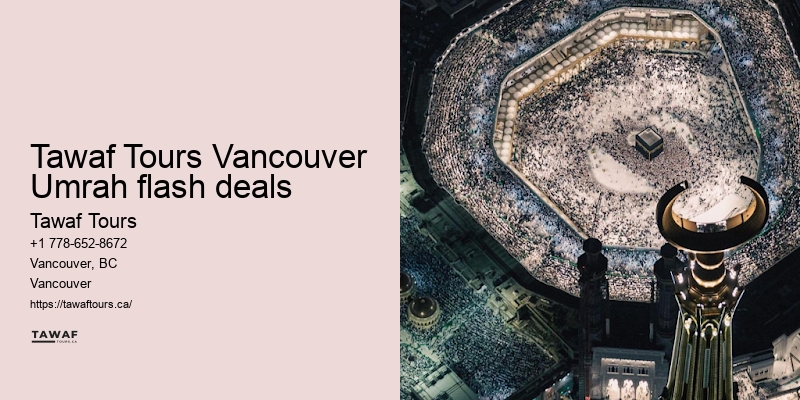 Vancouver Umrah pilgrimage tour consultant