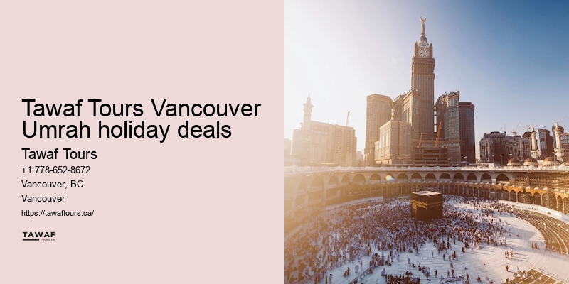 Umrah travel deals from Vancouver