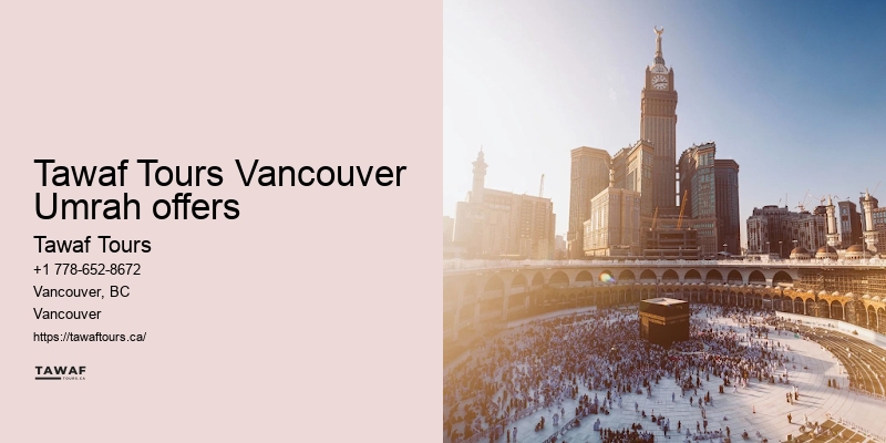 Vancouver Umrah package inclusions/exclusions