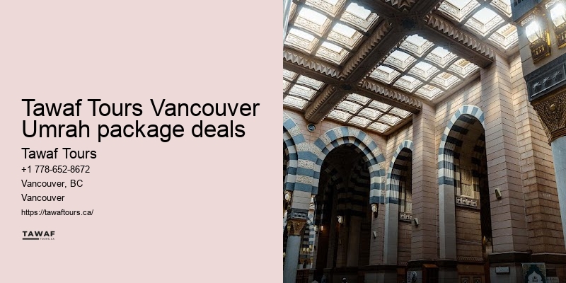 Vancouver Umrah package value-added perks