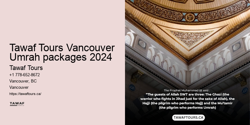 Vancouver Umrah package details