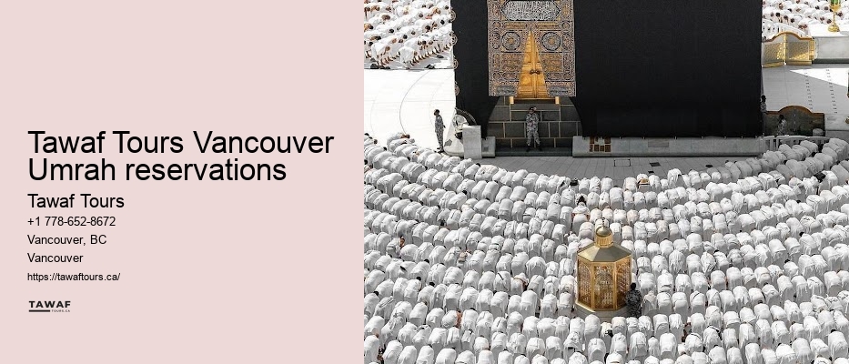 Tailored Umrah packages Vancouver